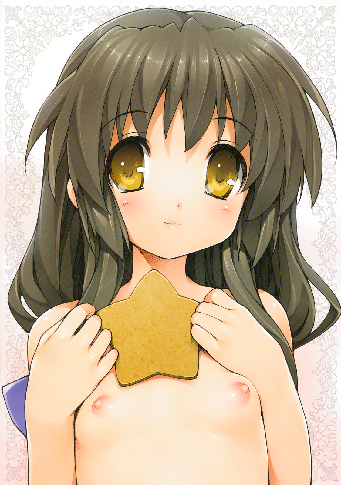 Nise Midi Doronokai Ishikei Clannad Ibuki Fuuko Loli Naked Nipples